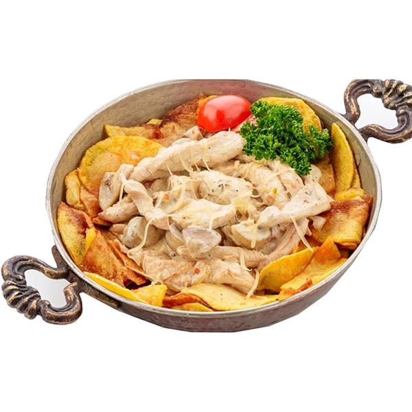 DAMI ФИЛЕ КУРИЦЫ С КАРТОШКОЙ ПО-ДОМАШНЕМУ, С СЫРОМ ПАРМЕЗАН